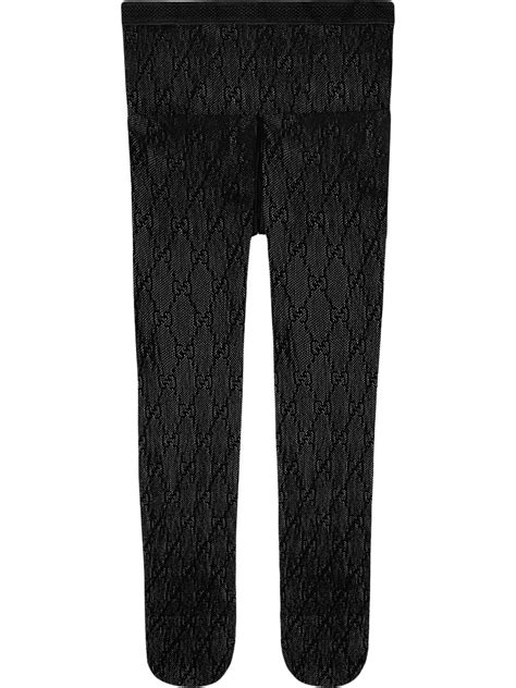 Gucci Interlocking G Supremelis Tights 'Black' 